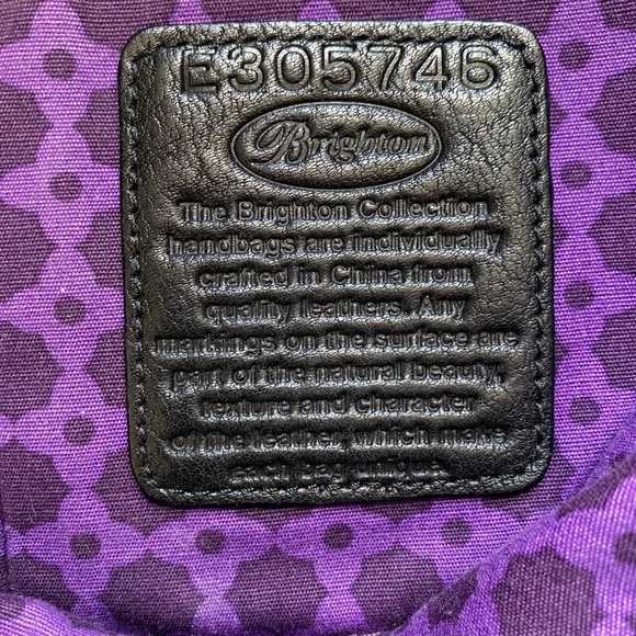 Brighton Leather "Tiger Tote" Shoulder Bag - Picture 5 of 14